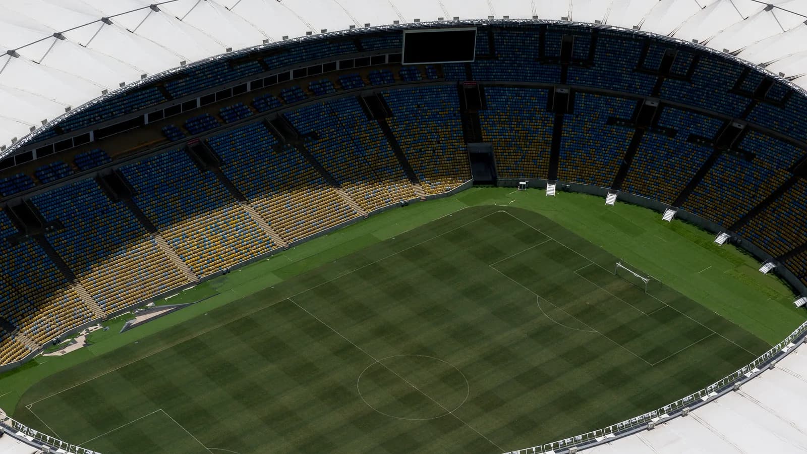 Vista do gramado do Estádio Maracanã (foto de arquivo)