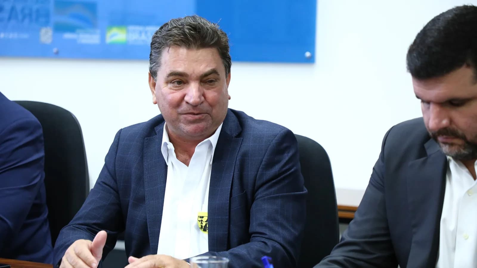 Pedro Lupion, deputado federal e presidente da Frente Parlamentar da Agropecuária, em reunião