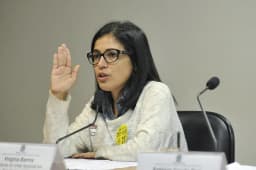 Sala de comissões do Senado Federal durante audiência pública realizada pela Comissão de Direitos Humanos e Legislação Participativa (CDH) que debate situação do Fundo de Financiam