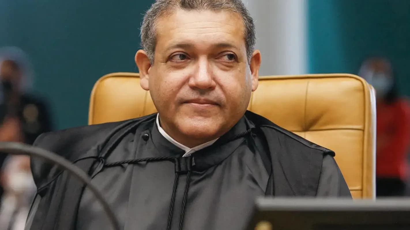 Kassio Nunes Marques em posse como ministro do STF (foto de arquivo, 2020)