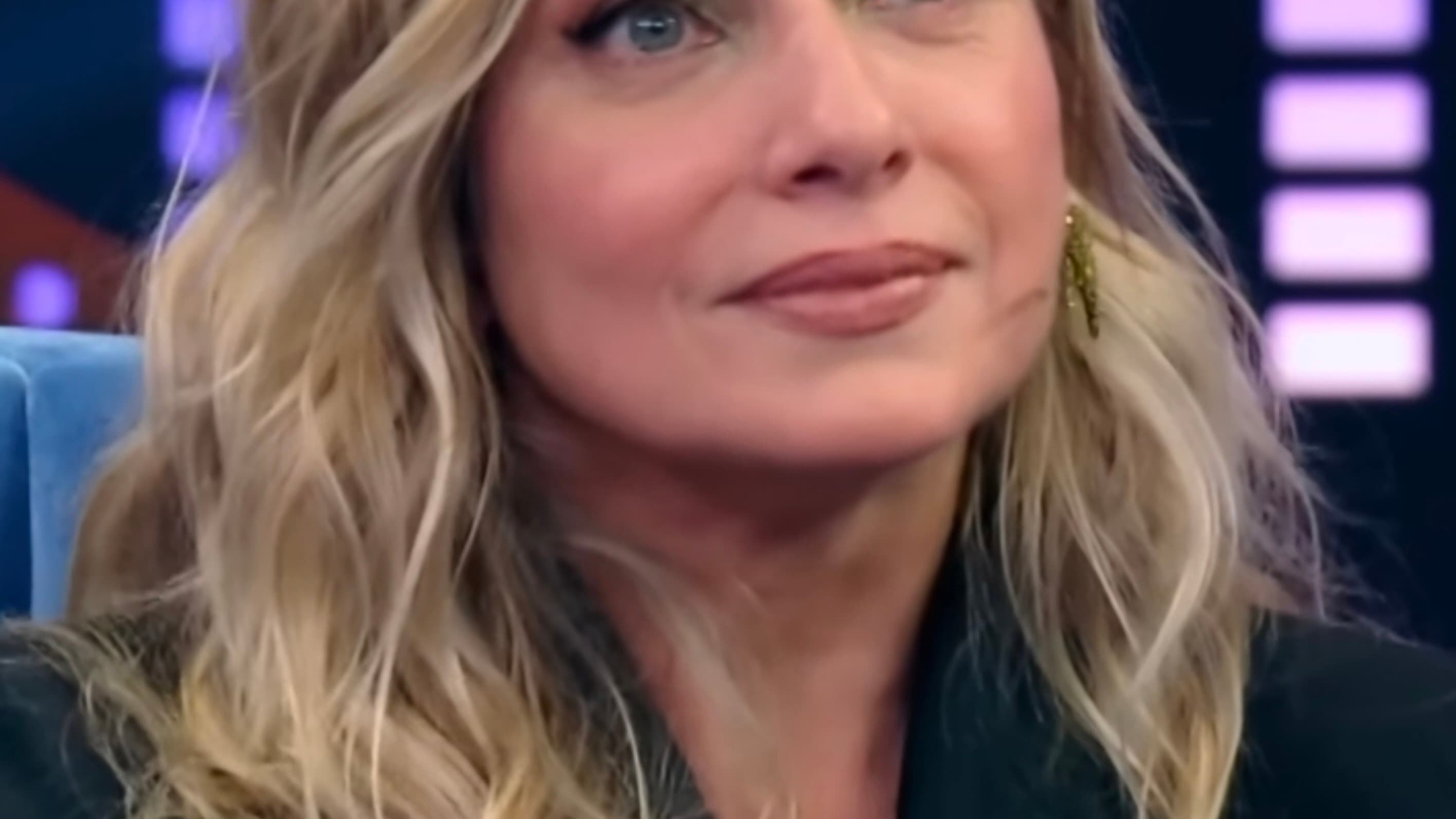 A atriz Letícia Spiller, uma das protagonistas de 'Rio de Clarice', em entrevista ao programa Lady Night, da Multishow