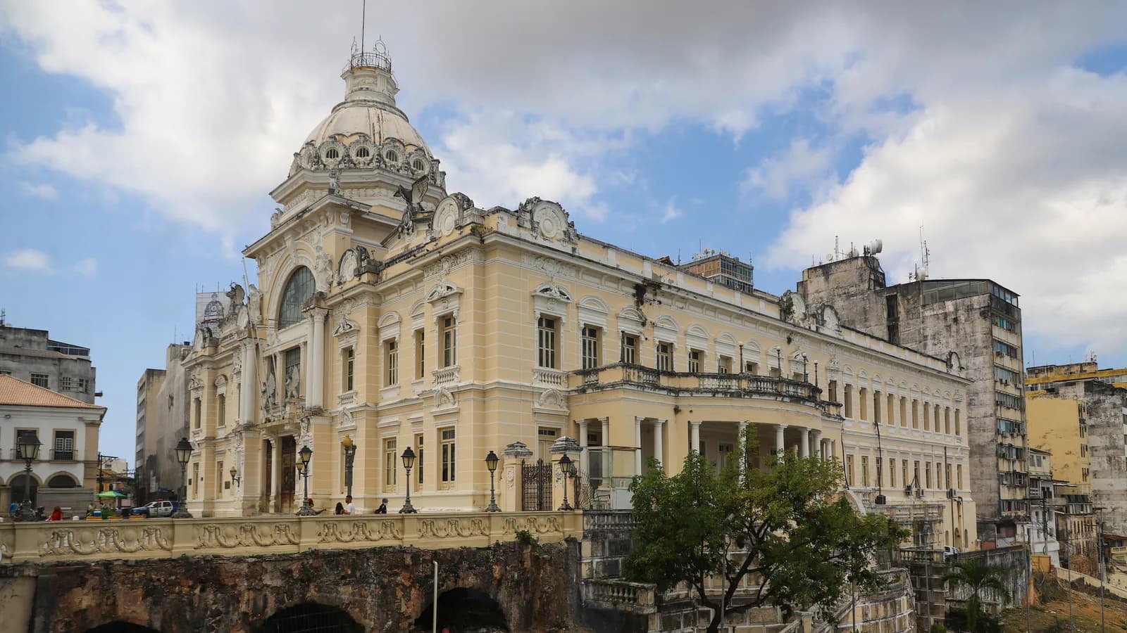 Palácio Rio Branco, sede histórica do governo da Bahia, em Salvador