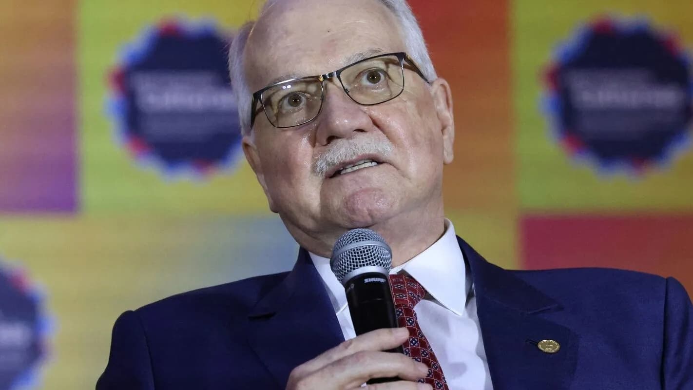 Ministro Edson Fachin, presidente do STF, durante sessão da Corte