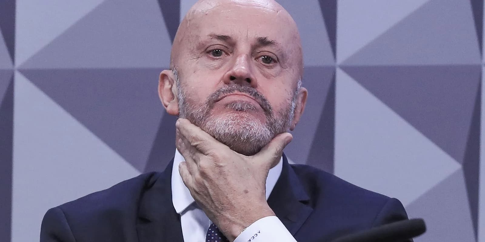 Antônio Camilo Antunes, o Careca do INSS, durante depoimento na CPMI do INSS